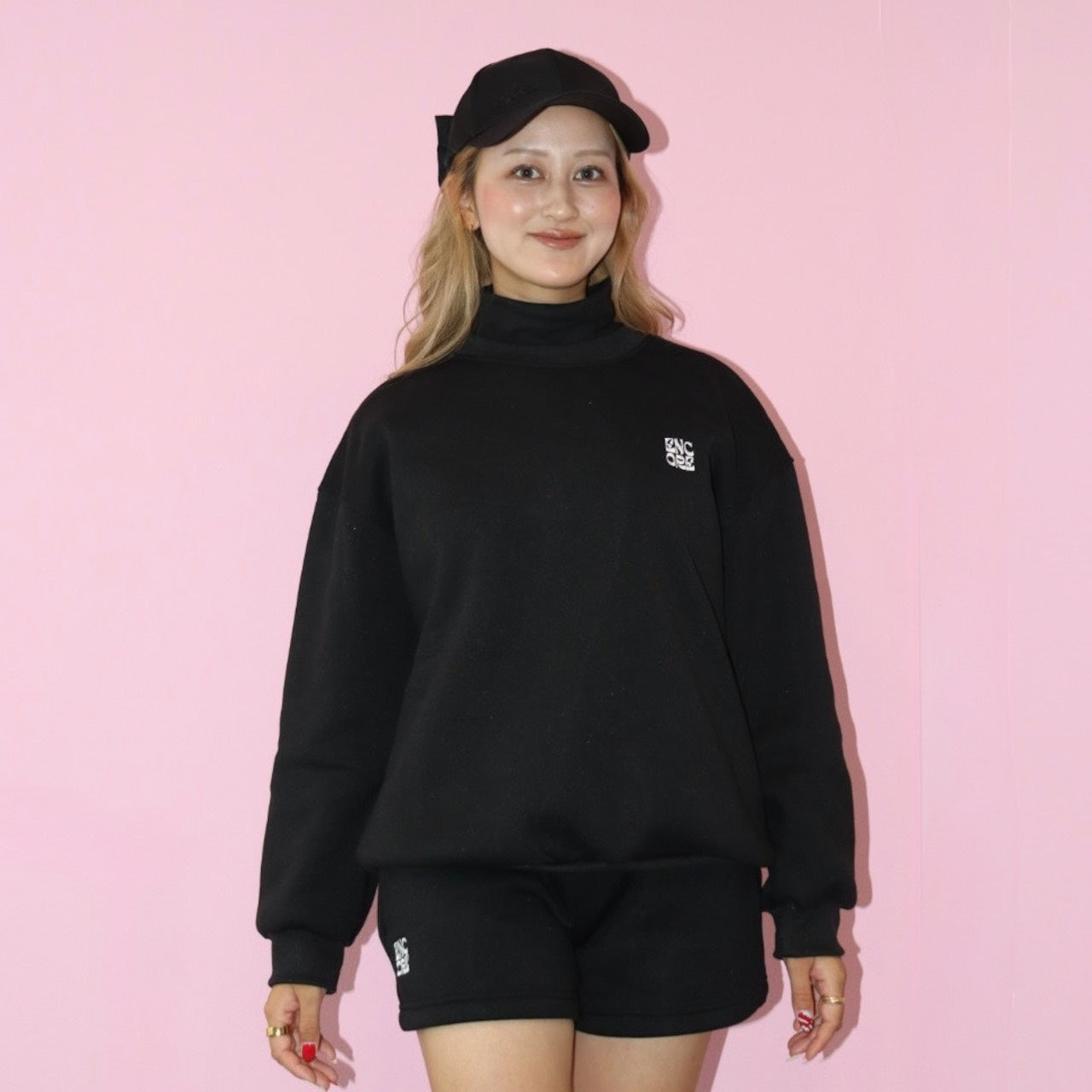 Collar Sweat Set-up つけ襟付きセットアップ – ENCORE