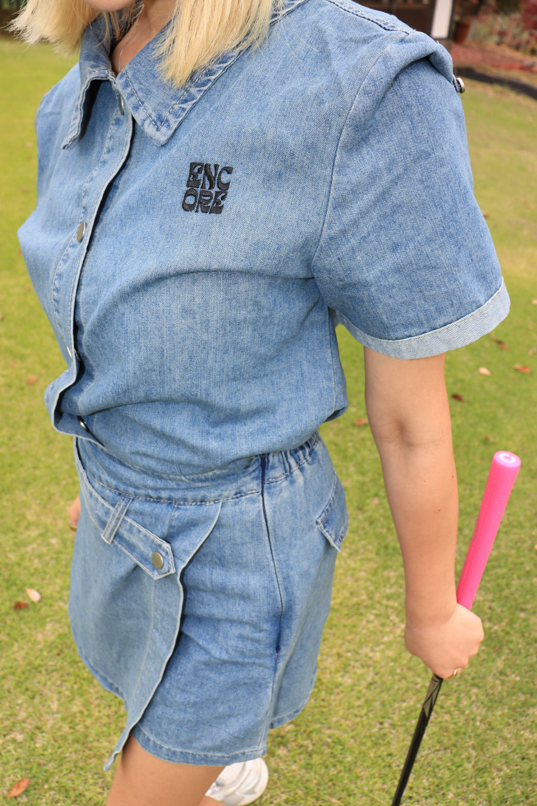 Denim Flare Culottes　デニムフレアキュロット