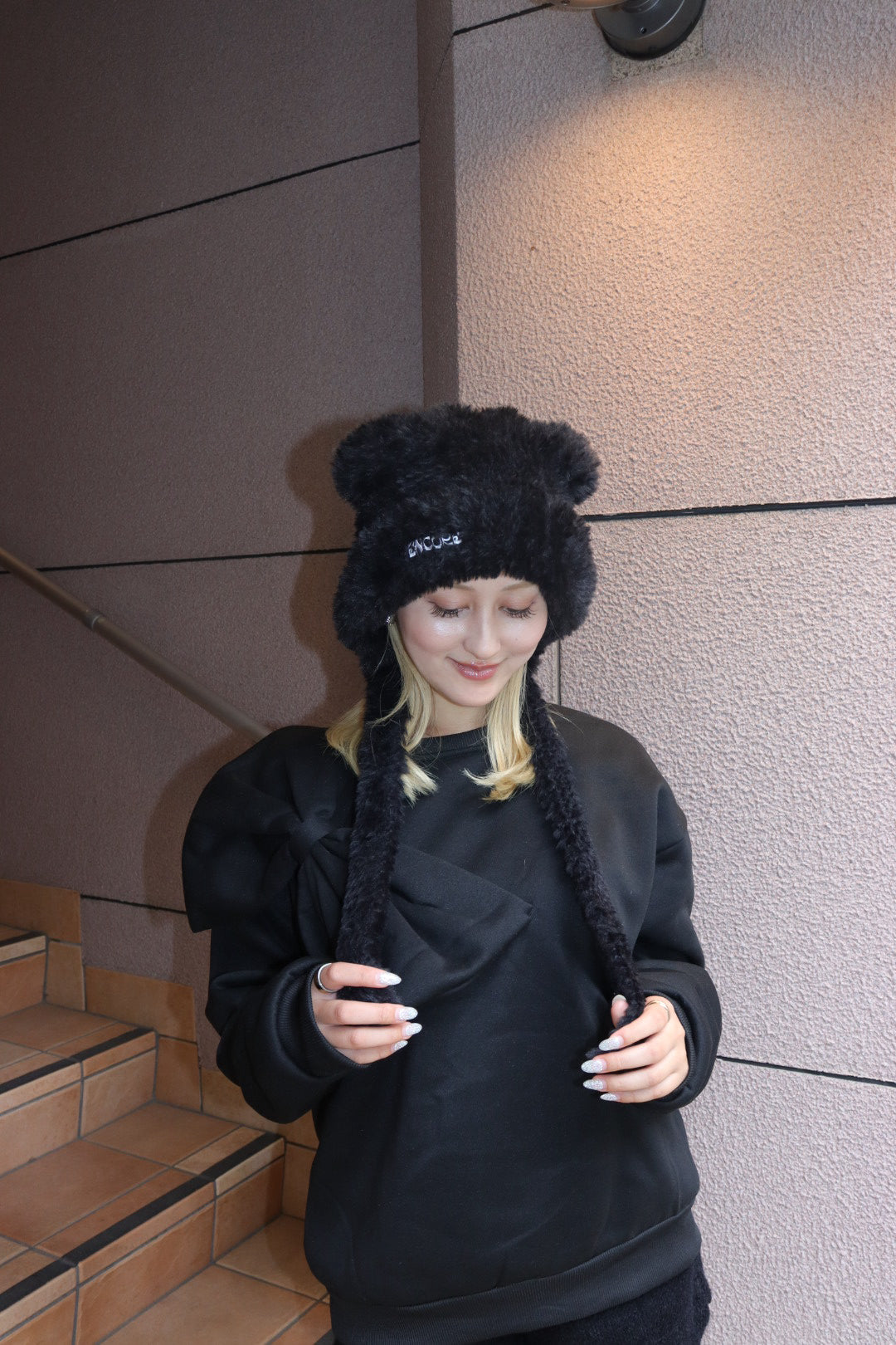 TEDDY KNIT BEANIE　テディ ニット ビーニー