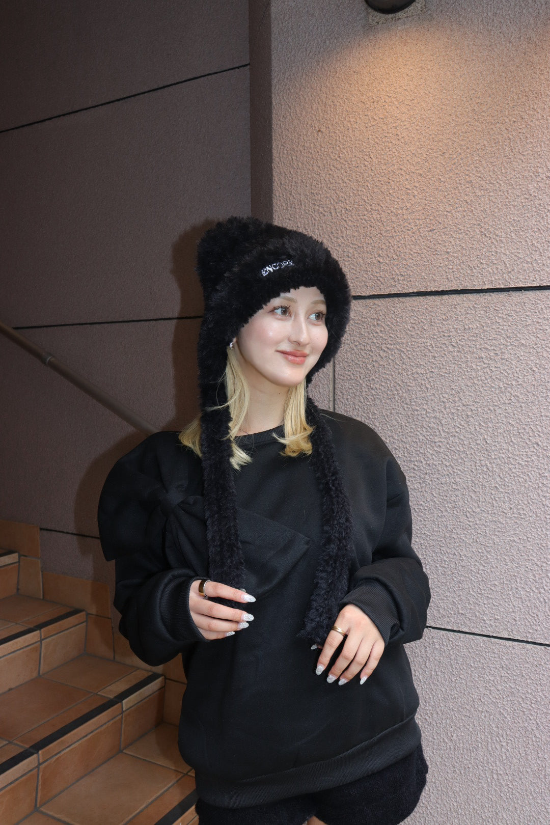 TEDDY KNIT BEANIE　テディ ニット ビーニー
