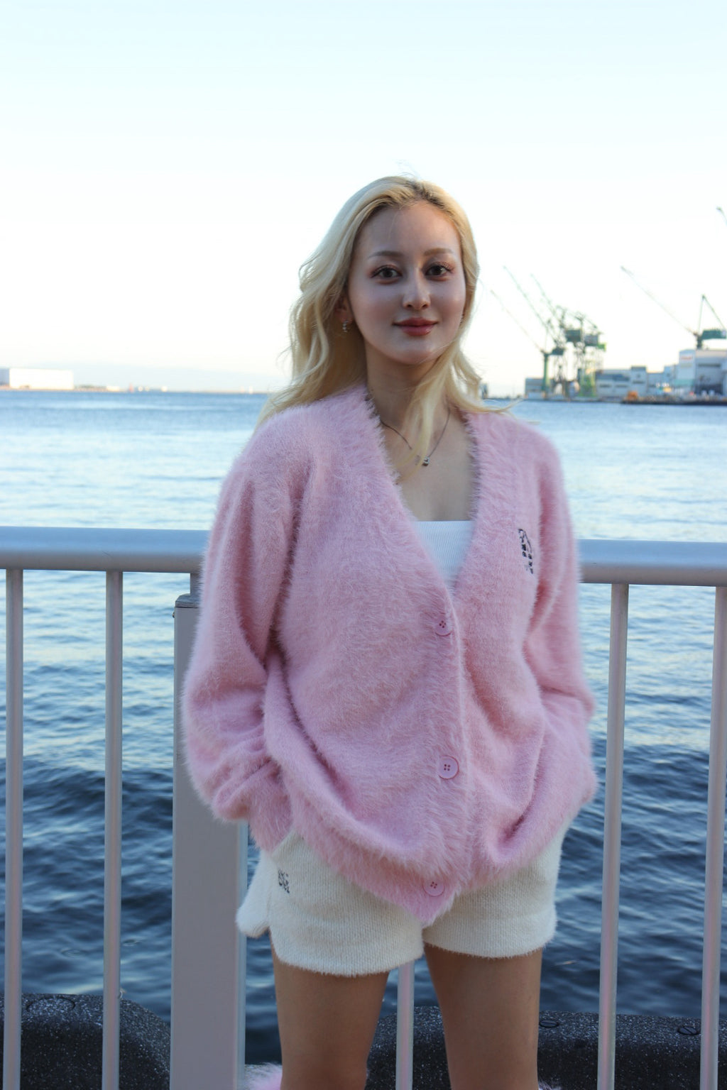 SOFT FUR CARDIGAN　ソフトファーカーディガン