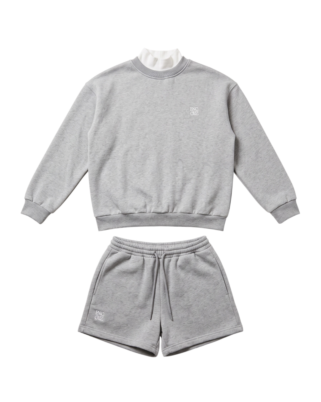 Collar Sweat Set-up つけ襟付きセットアップ – ENCORE