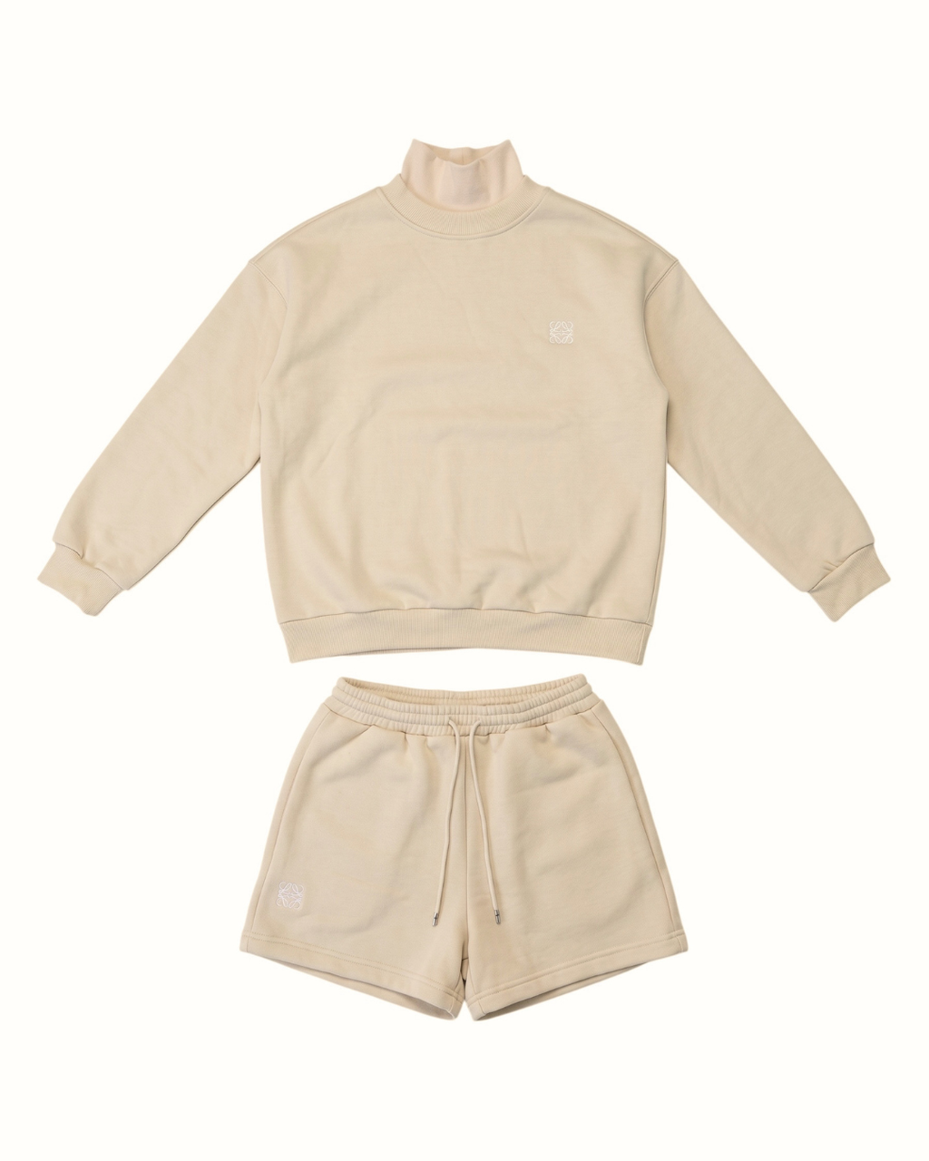Collar Sweat Set-up つけ襟付きセットアップ