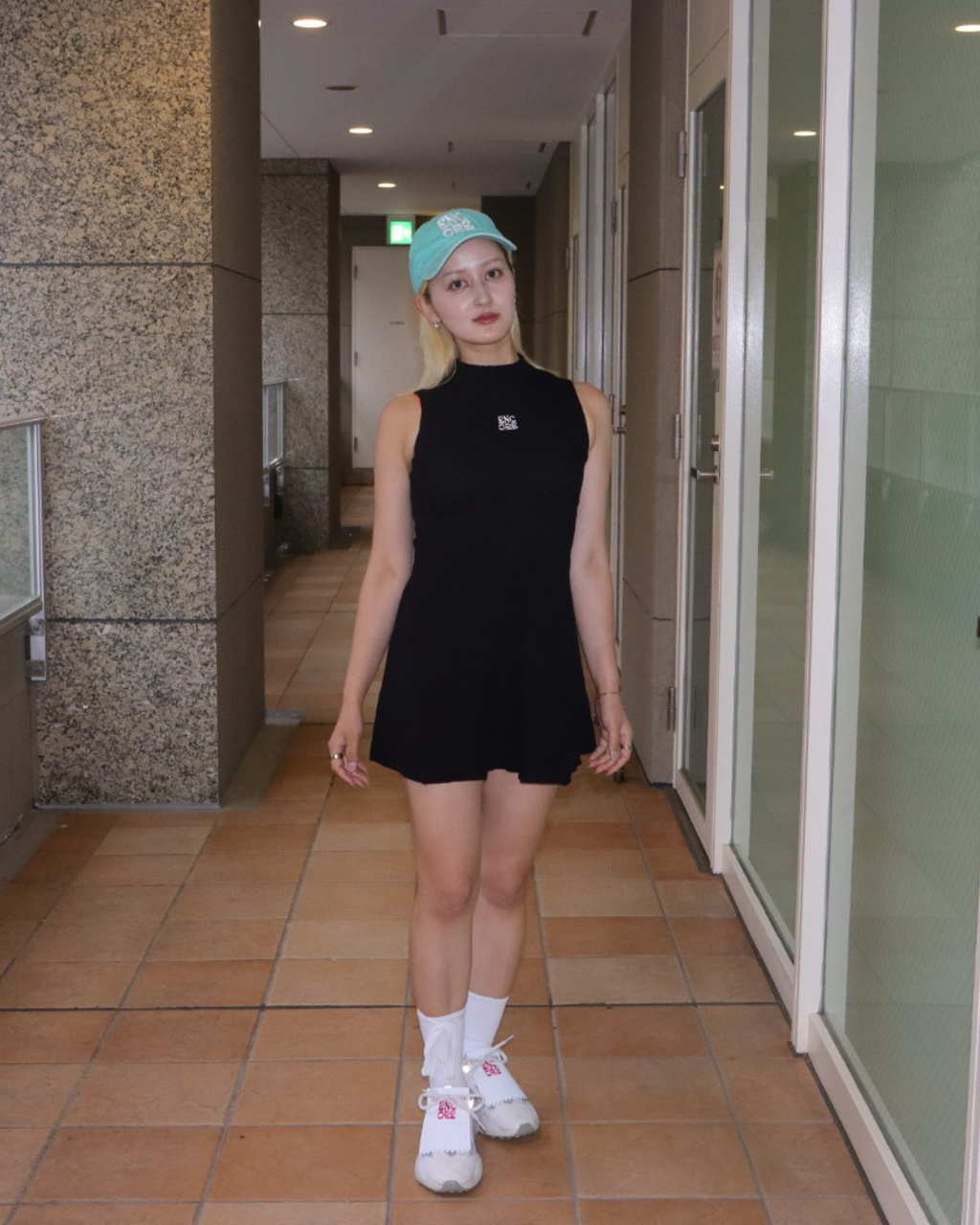 Summer knit dress サマーニットドレス