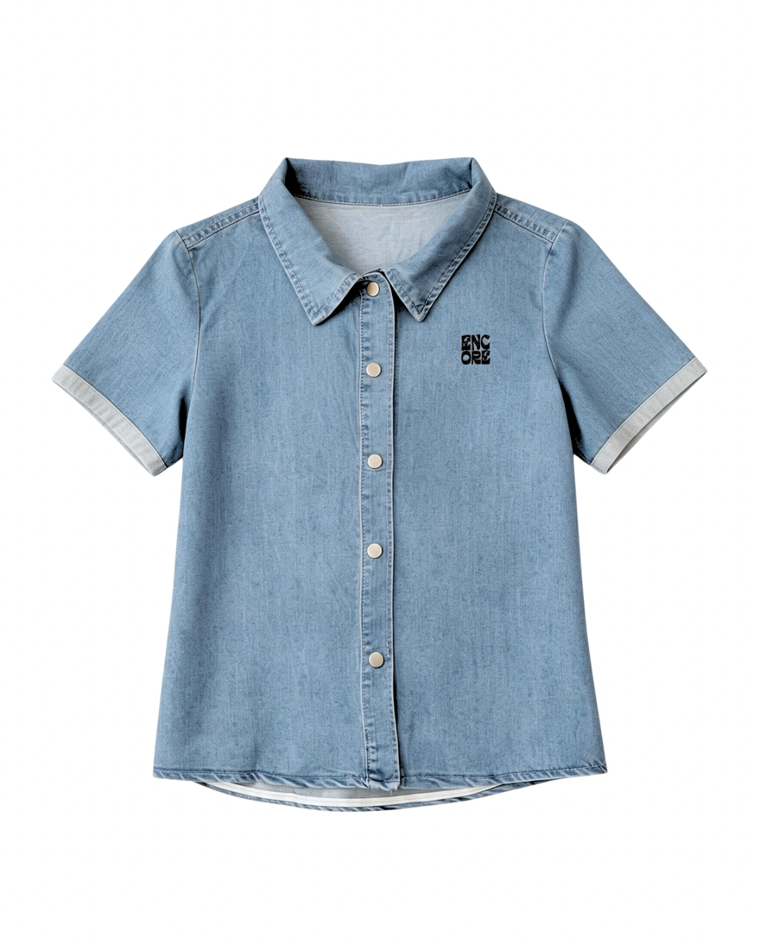 Denim Button Shirt　デニムボタンシャツ