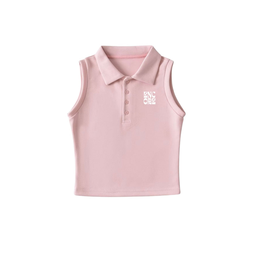 Sleeveles polo