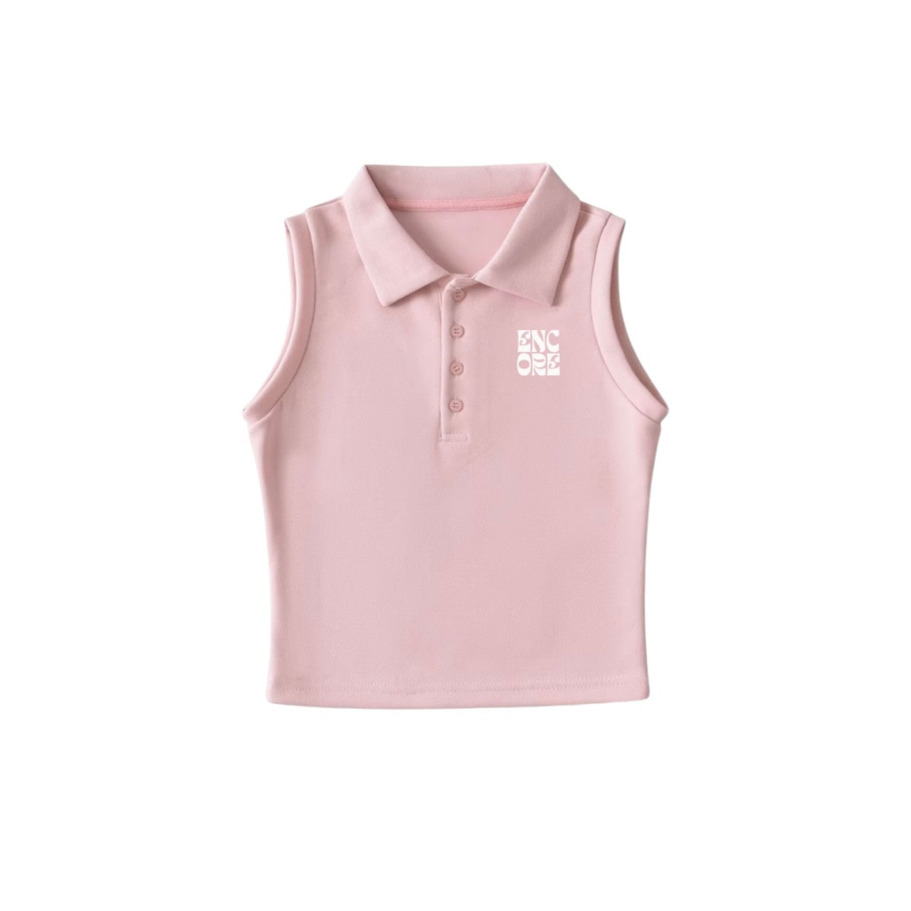 Sleeveles polo