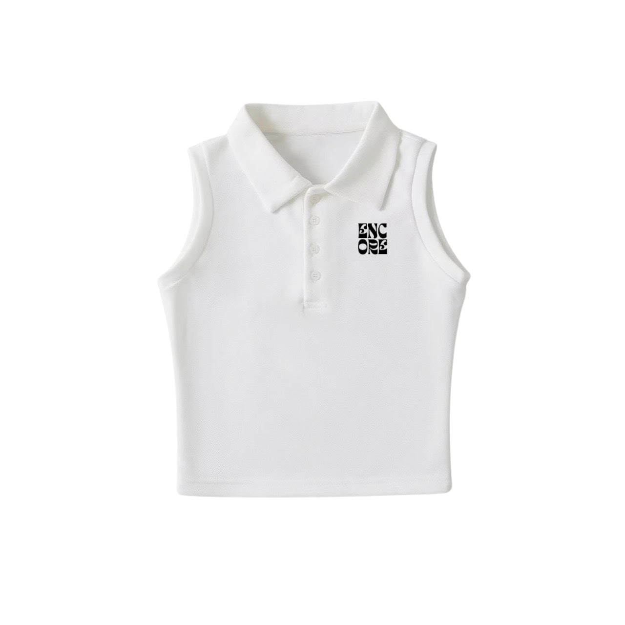 Sleeveles polo