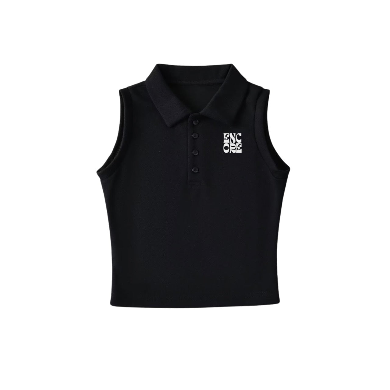 Sleeveles polo