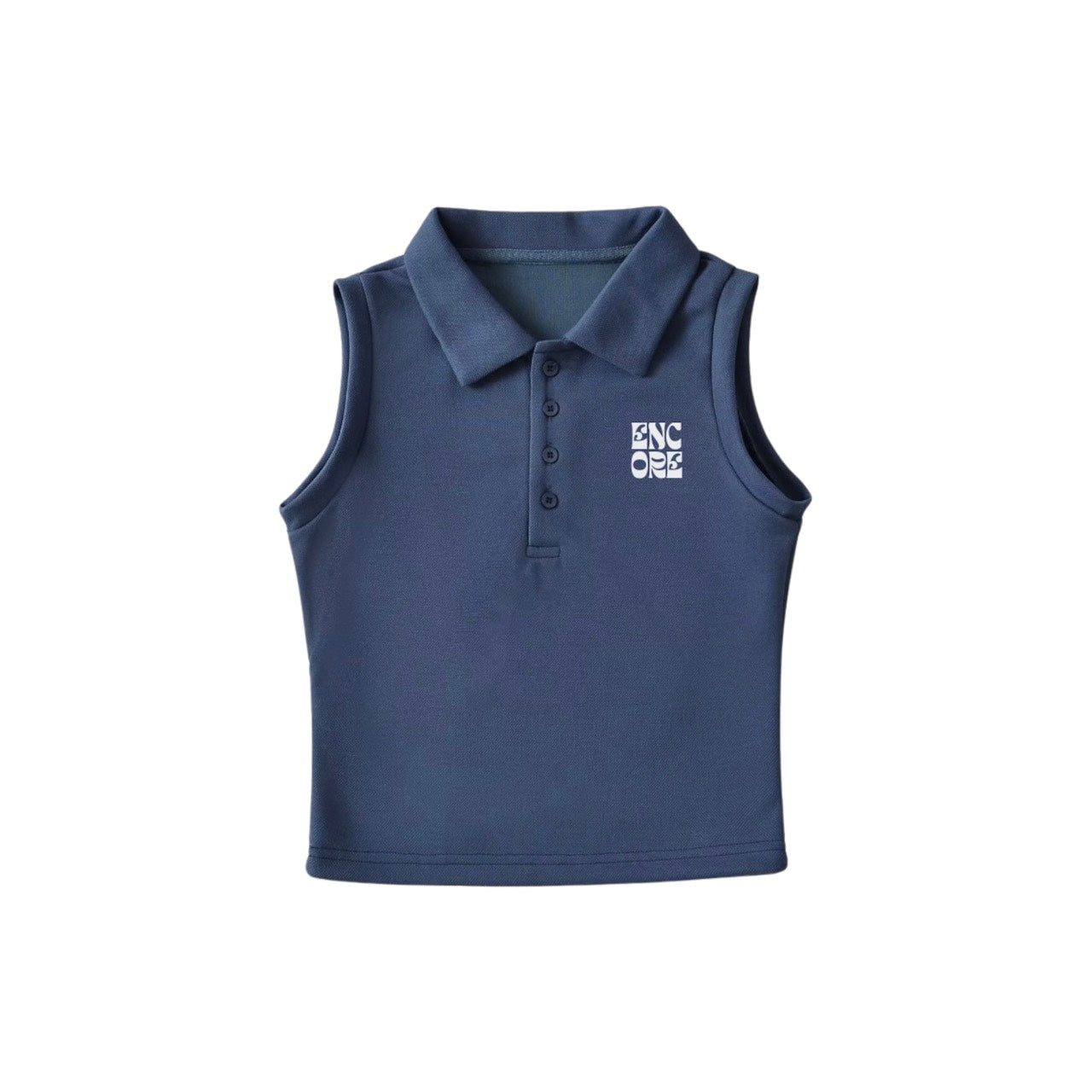 Sleeveles polo