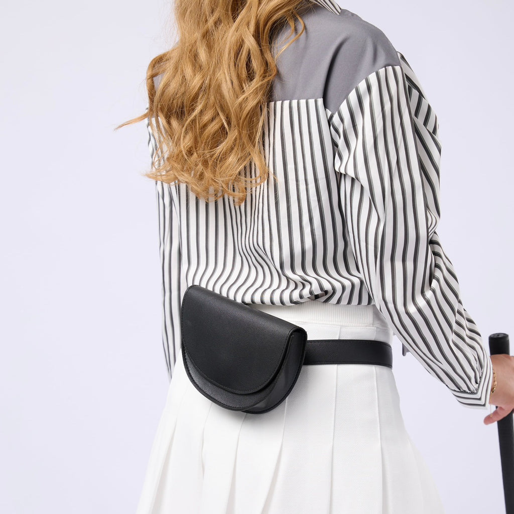 Striped ribbon shirt