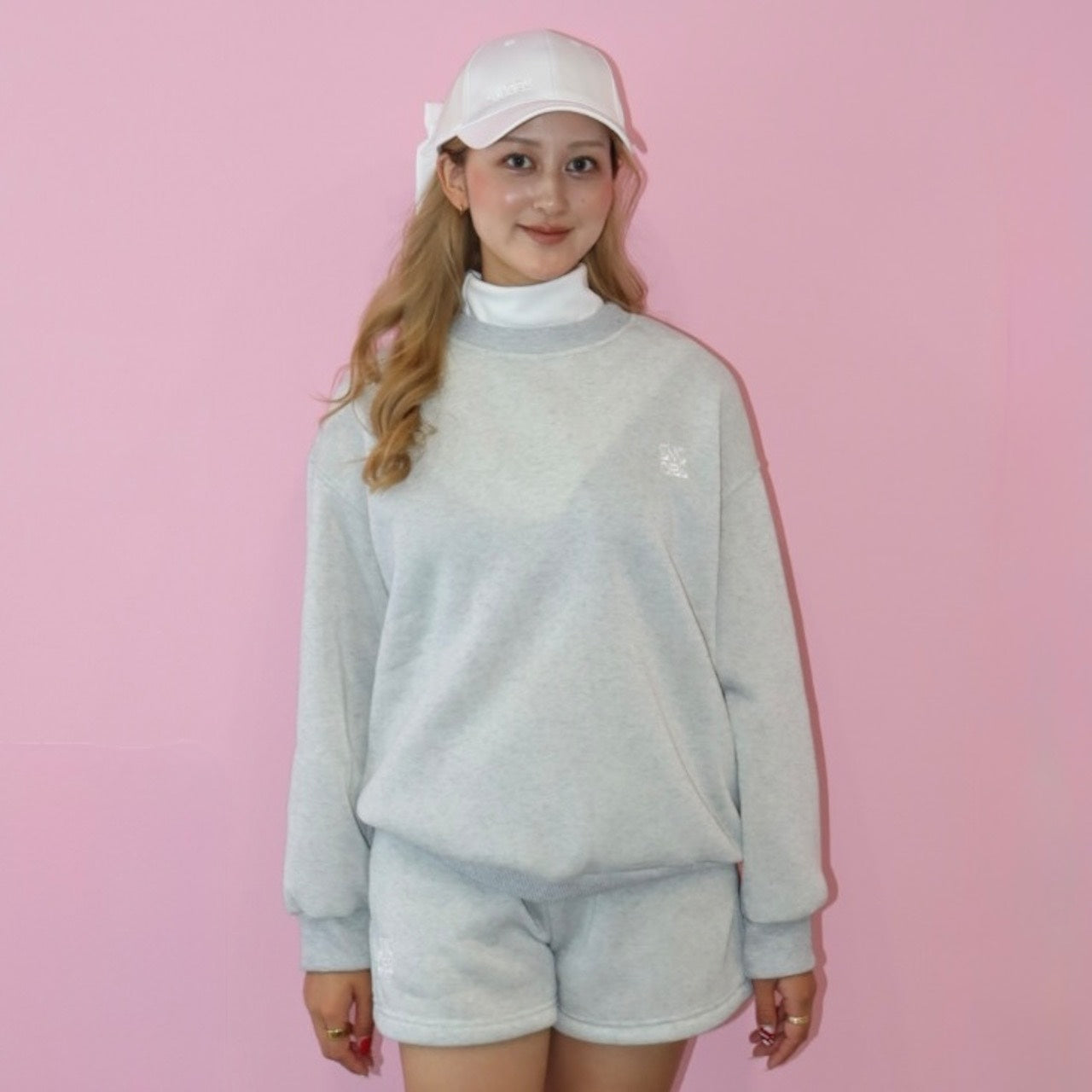 Collar Sweat Set-up つけ襟付きセットアップ – ENCORE