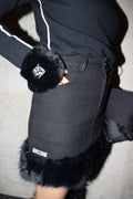 Fur Trim Skirt